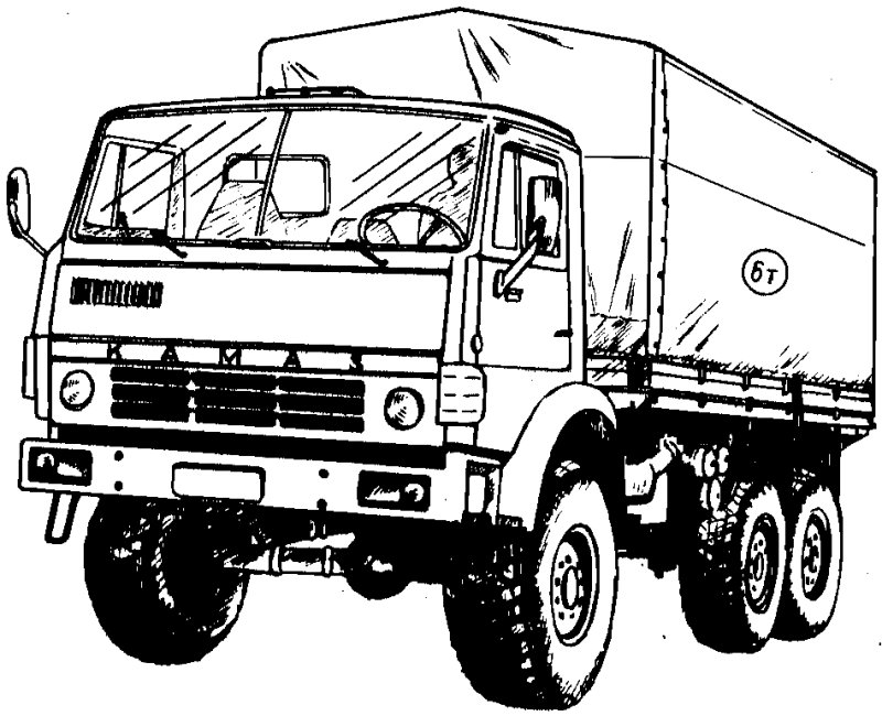 КАМАЗ 4310 седельный тягач