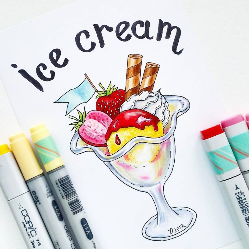 рисунки маркерами для скетчинга лиза краснова