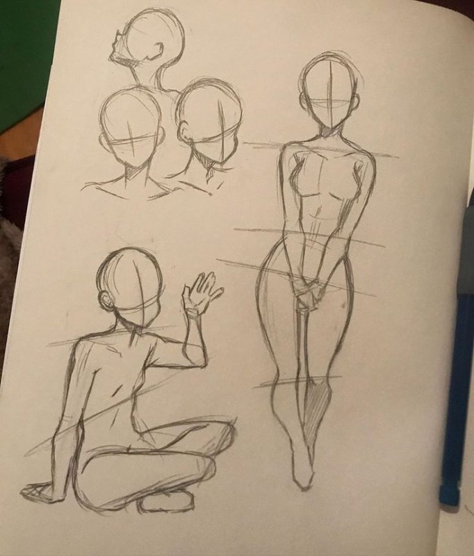 Идеи для рисования тела