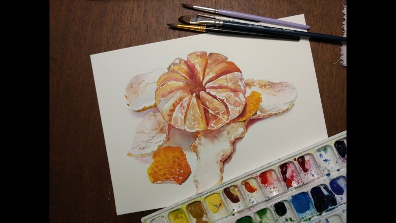 Мастер класс по рисованию акварелью