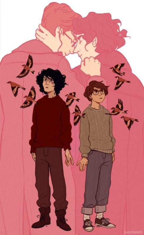 The Goldfinch Борис и Тео арт
