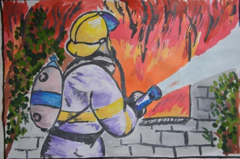 Рисунок на тему МЧС