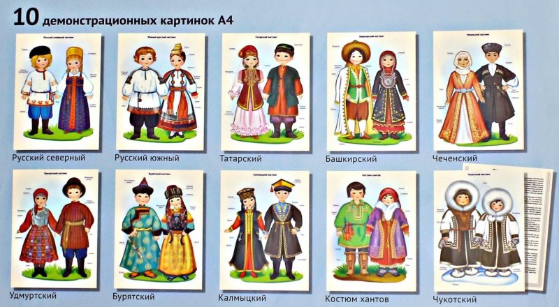 Костюмы разных народов
