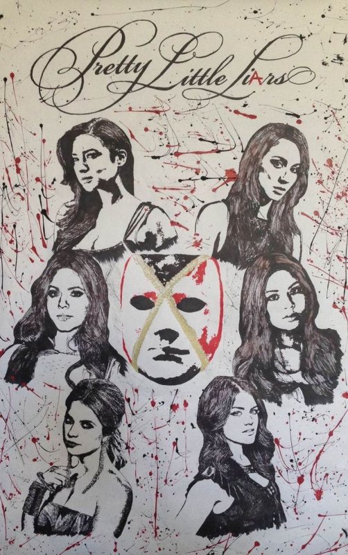 Pretty little Liars Постер