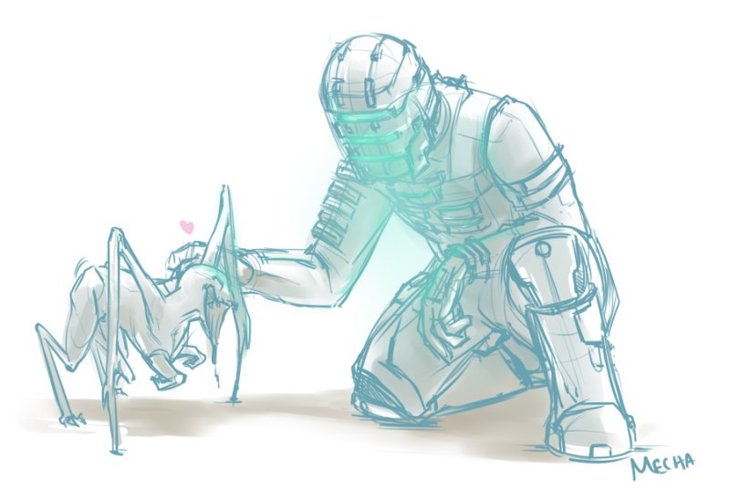 Dead space айзек кларк арт