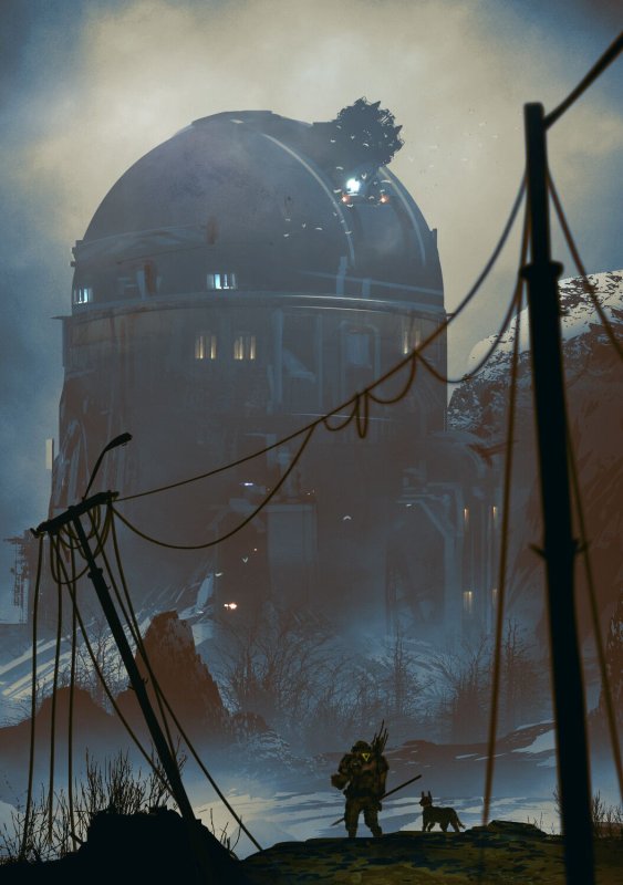 обсерватория concept art