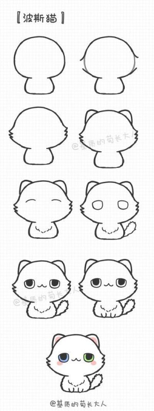 Милые животные для срисовки карандашом