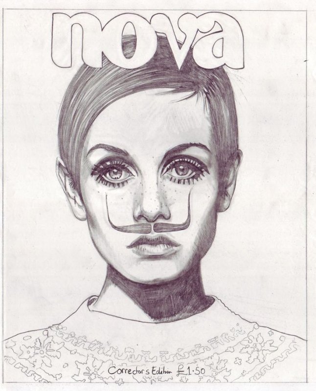 Обложка журнала рисунок на изо