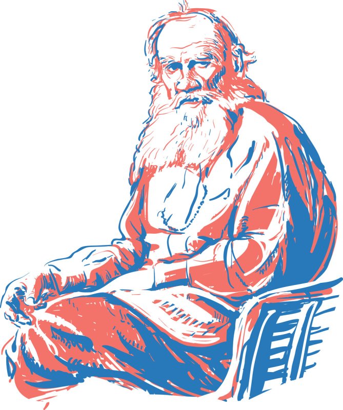 Толстой Лев Николаевич вектор