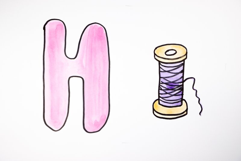 Образ буквы н