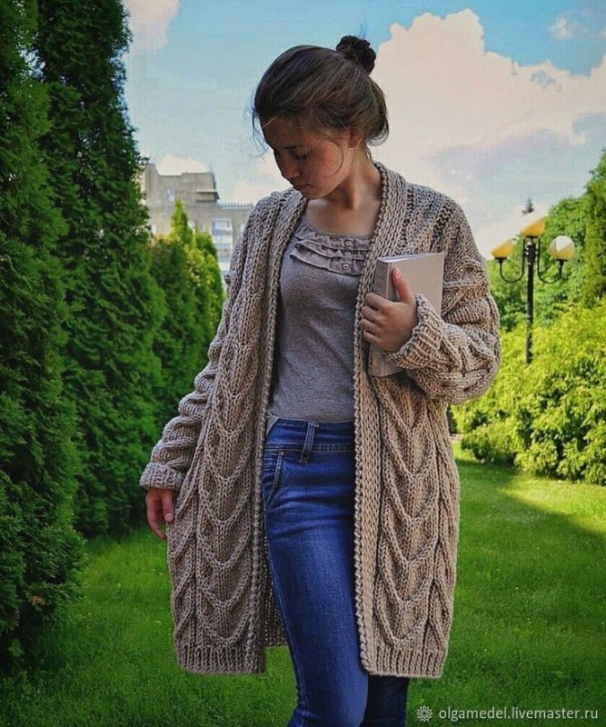 Необычные кардиганы