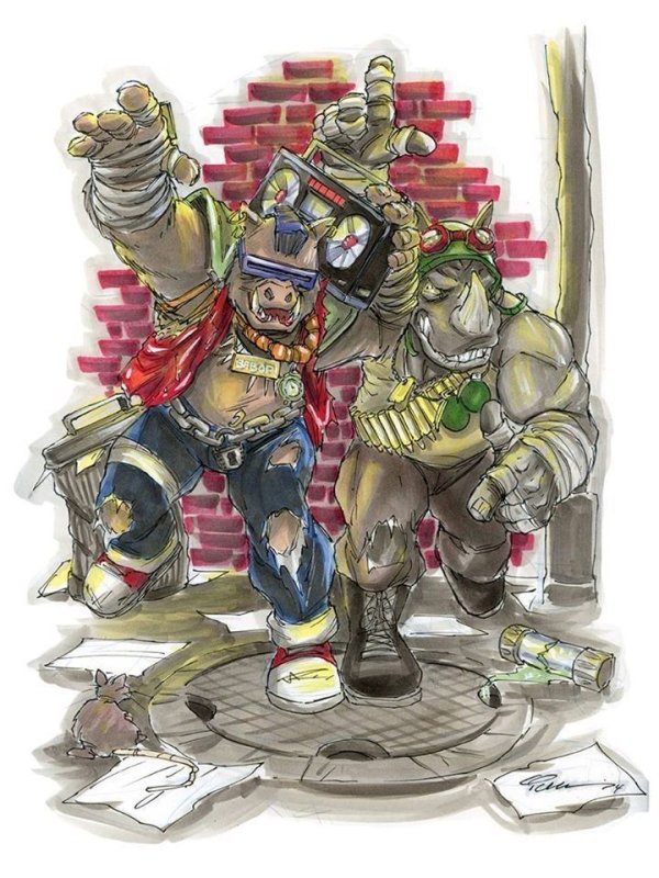Bebop and Rocksteady
