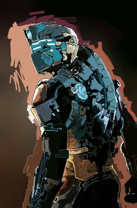 Айзек Кларк Dead Space концепт арт