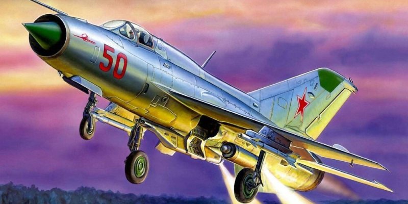 Миг-21пфм звезда 1/72