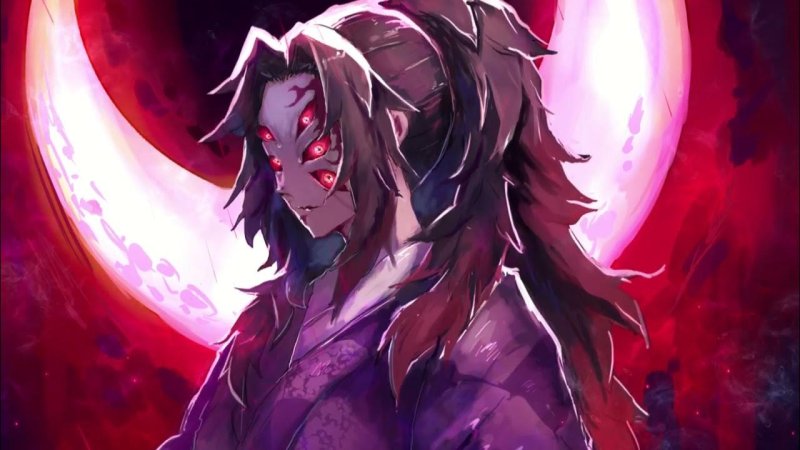 Демон Slayer Kimetsu Кокушибо