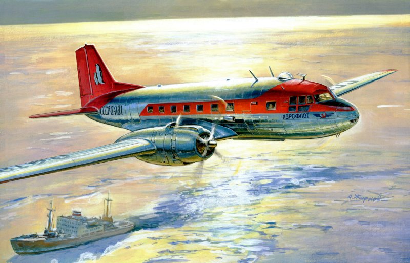 Ил-14 пассажирский самолёт