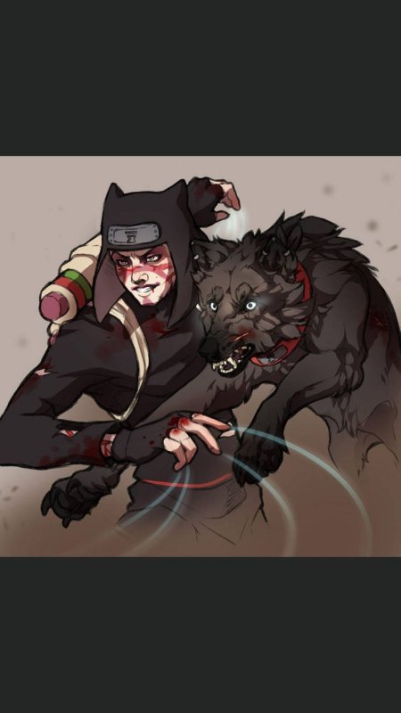 канкуро и киба