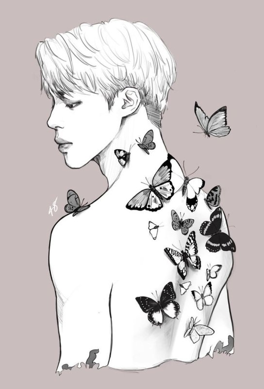 BTS арт 18 Чимин