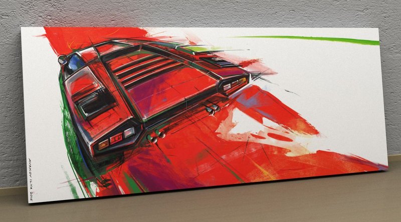 Художественный дизайн машины