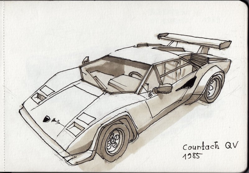 Ламборджини Каунтач ралли