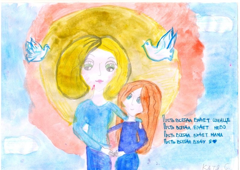 Рисунок мамы