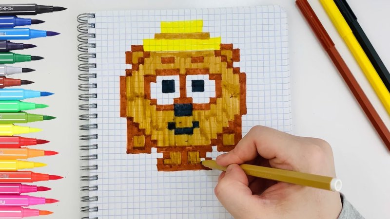 Рисунки по клеточкам