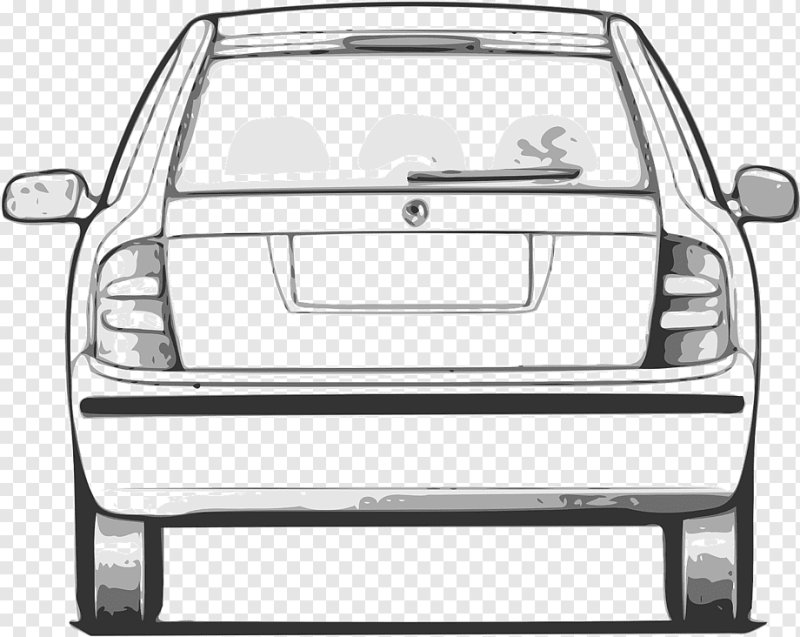 Эскиз легкового автомобиля