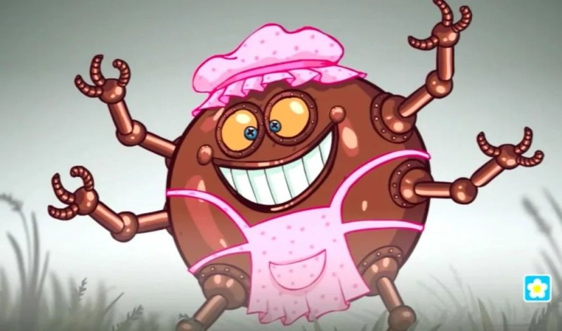 Смешарики Биби железная няня