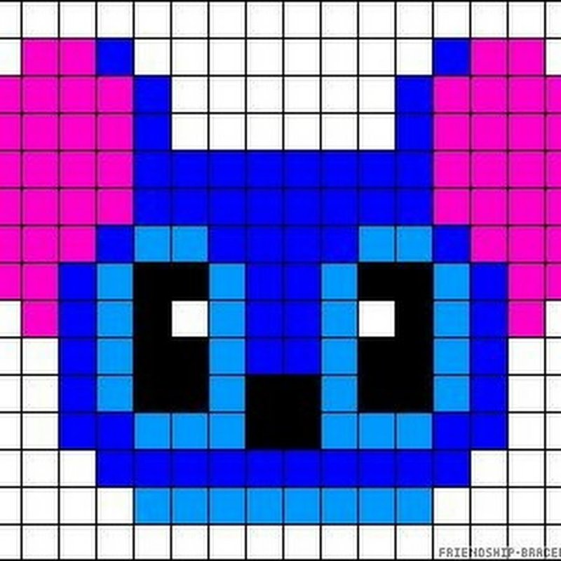 Рисунки по клеточкам маленькие