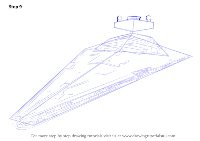 имперский звездный разрушитель схема