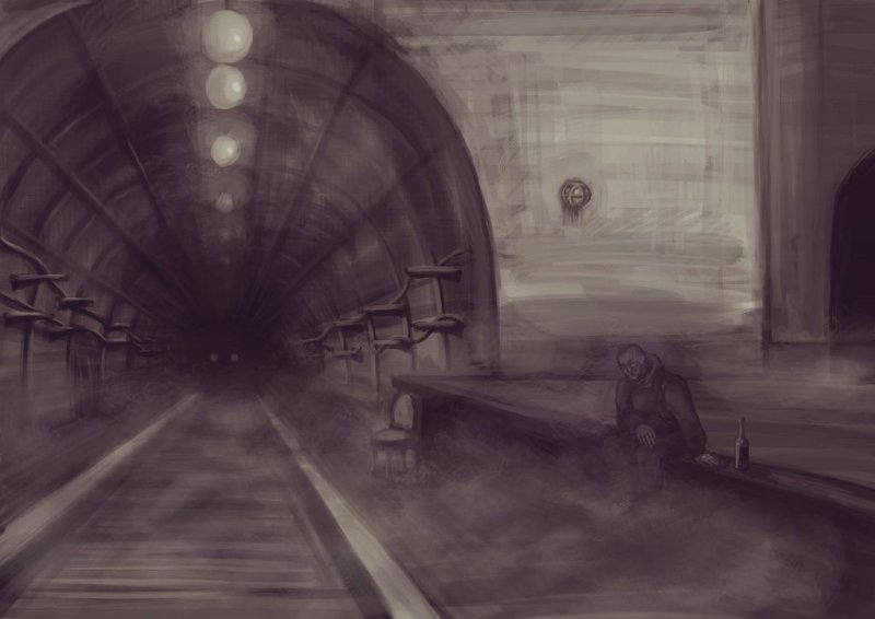 Метро 2033 арты станций
