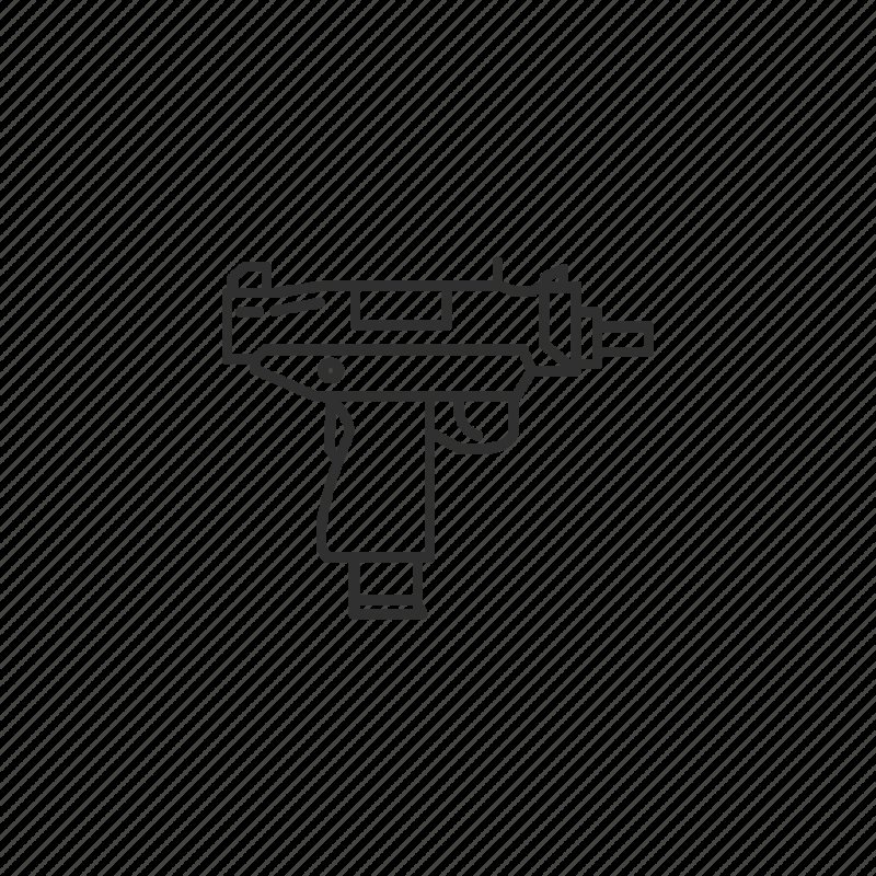 Uzi пистолет-пулемёт рисунок