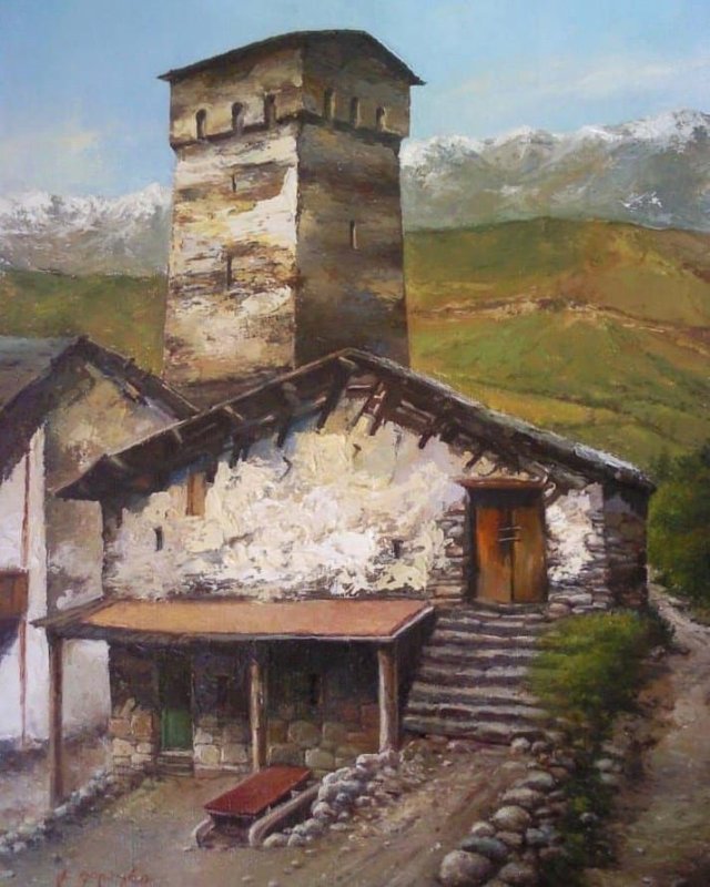 Художник Пилаури Гела Вахтангович. Грузия