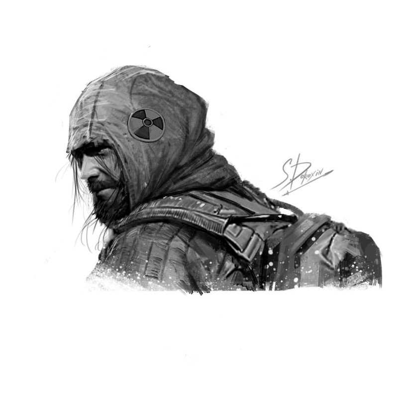 Сталкер 2 наёмник арт