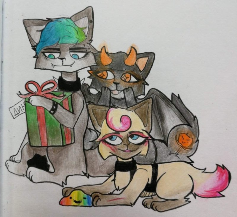 кастл кэтс персонажами арт