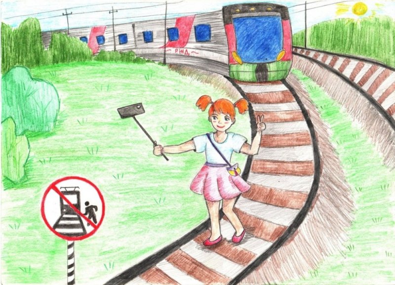 Рисунки ПДД для школьников
