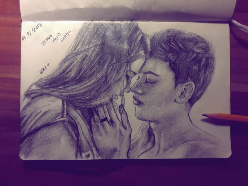 Хардин Скотт рисунок