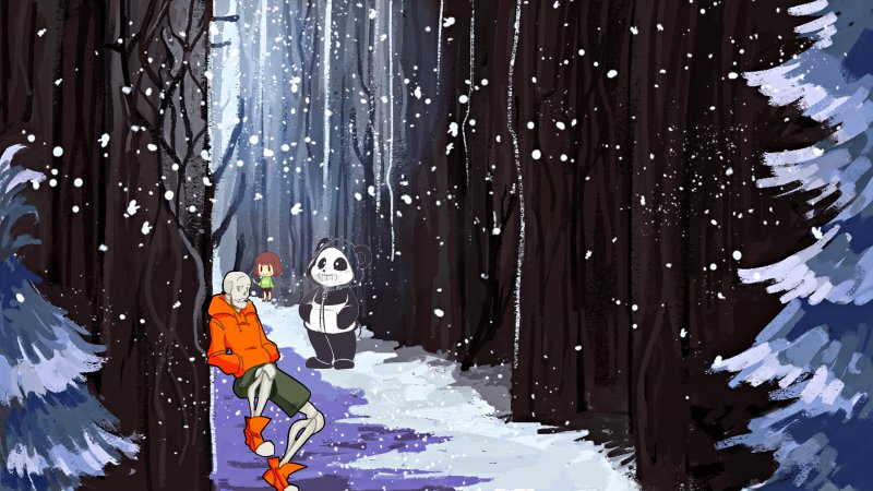 Снежнеград Undertale