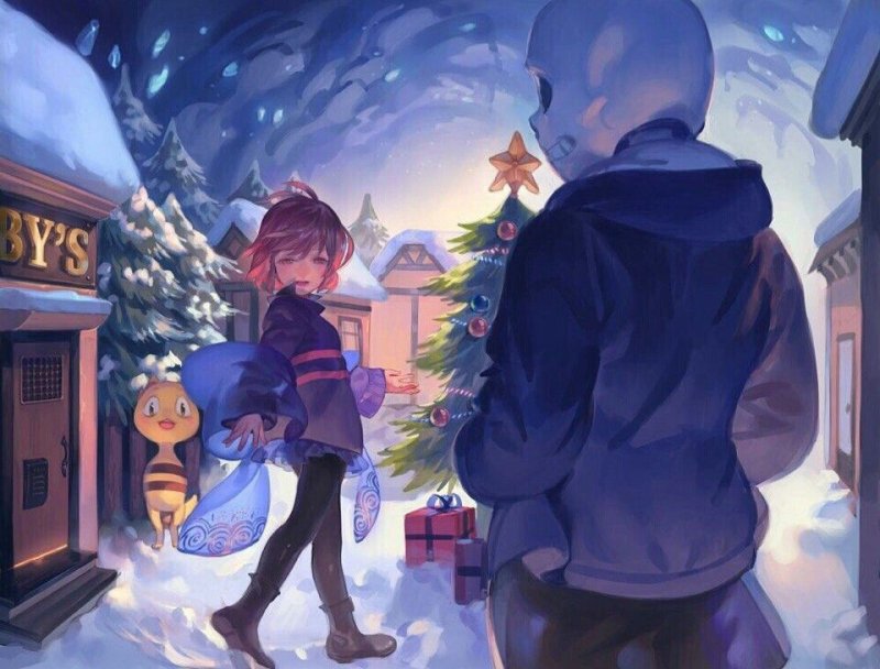 Снежнеград Undertale