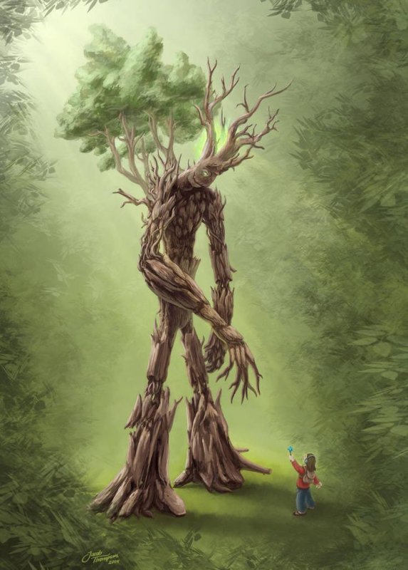 Энты и хоббиты