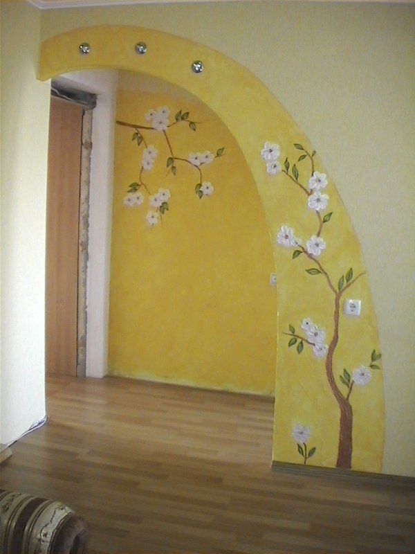 Красивые арки из гипсокартона