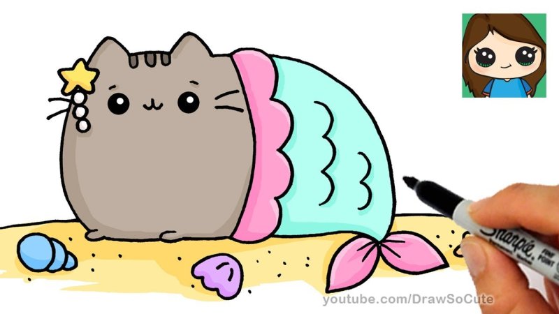 Кот Pusheen