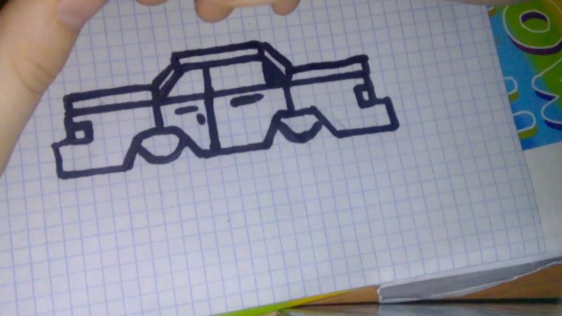 Машина по клеточкам