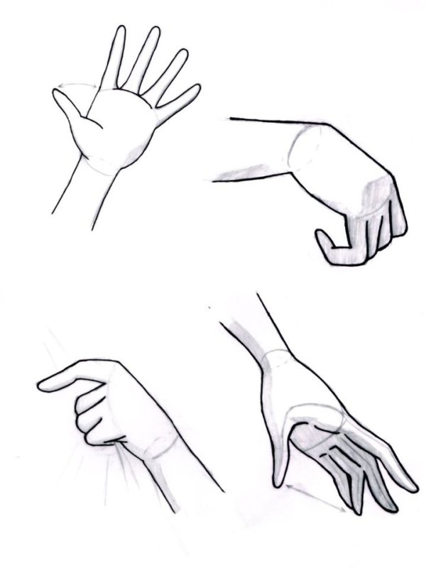Рука рисунок