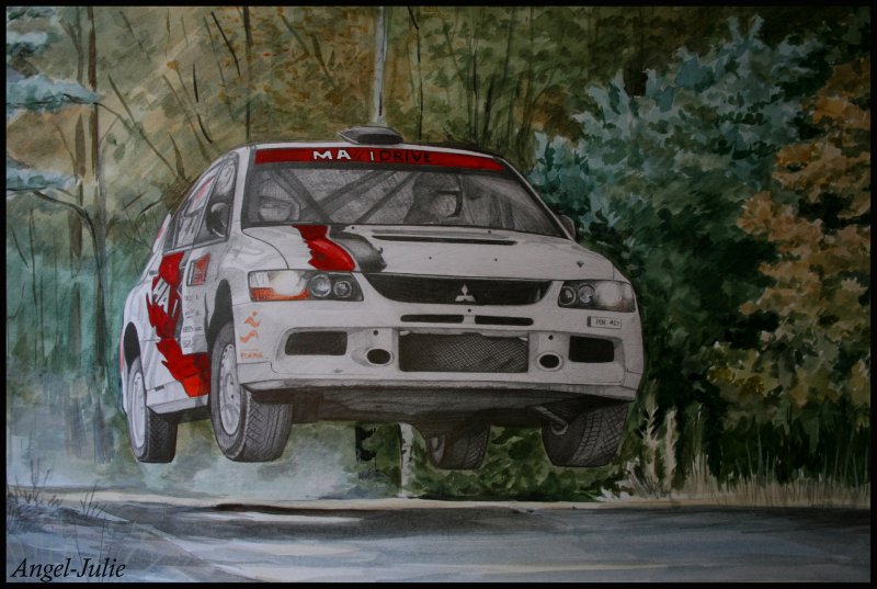 Mitsubishi Lancer Evolution 10 Rally