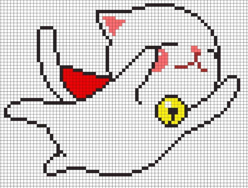 Рисование по клеточкаv