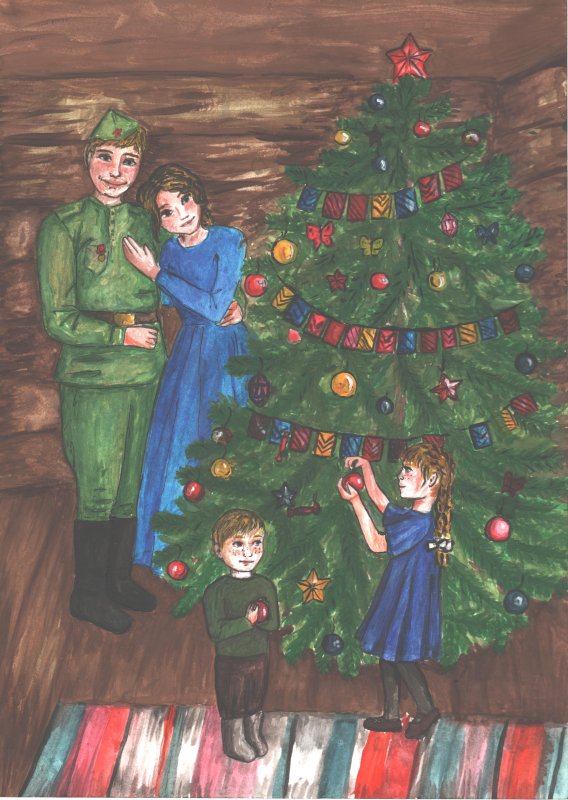 Новогодние рисунки