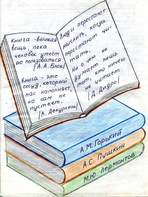 Как оформить читательский дневник