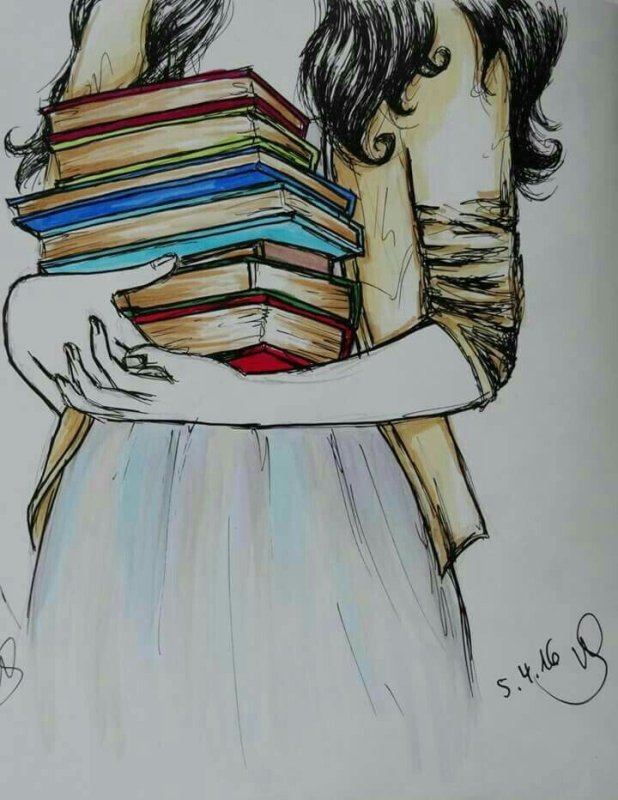 Девушка с книгой