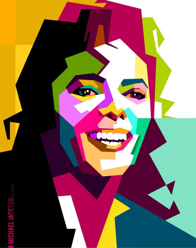 WPAP арт Майкл Джексон